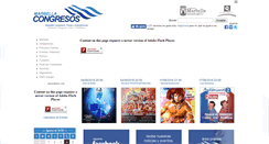 Desktop Screenshot of marbellacongresos.com